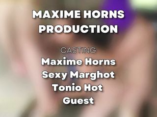 Maxime Horns and His Lovers: Hardcore Sex and Bisexual Pleasure with Four in a Construction Site!