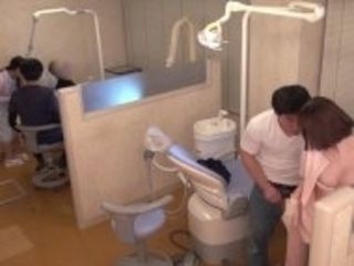 "JAV star Eimi Fukada real Japanese dentist office risky sex"